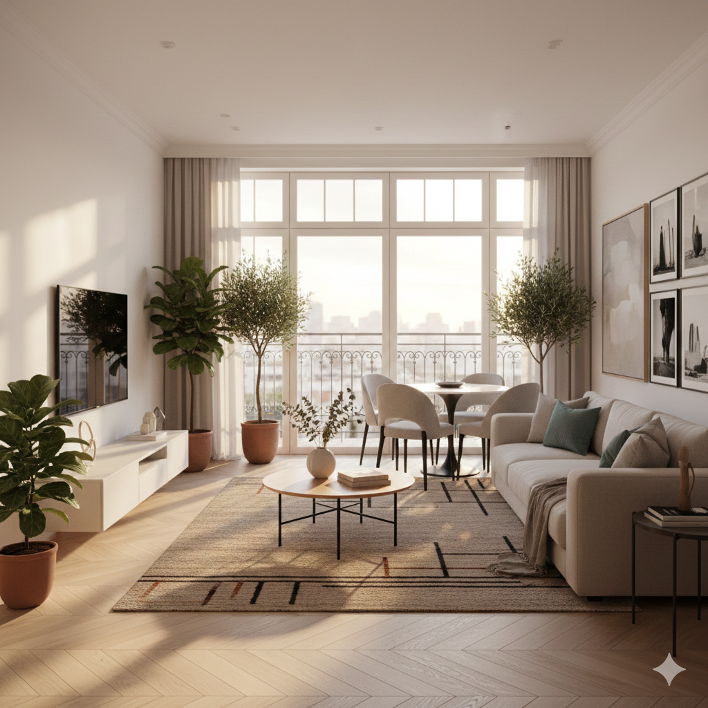 Appartement de 3 pièces, 68m2 avec Balcon   Palaiseau
