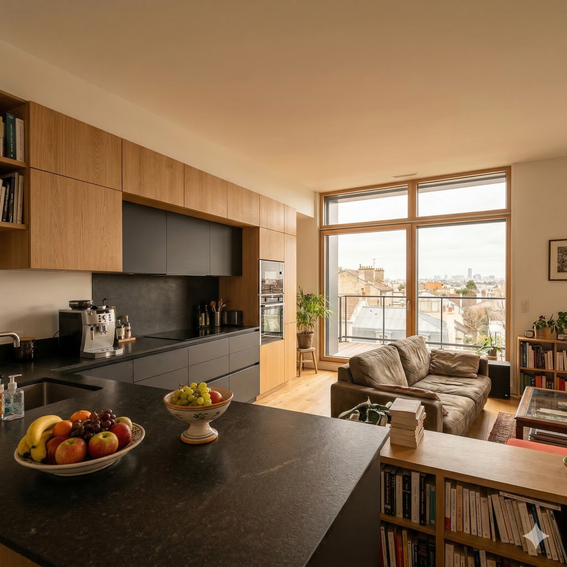 3 pièces de 60m2 au plan parfait ·Saint-Cloud