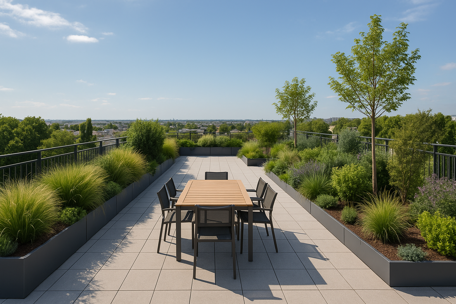 SUPERBE DUPLEX AVEC ROOFTOP   VUE DÉGAGÉE SUR PARIS & LE SACRÉ-CŒUR